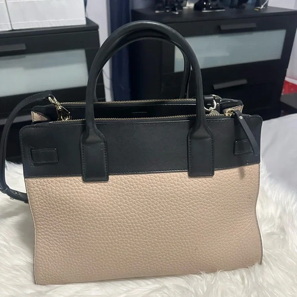 Kate Spade Black and Cream Satchel - Picture 3 of 7